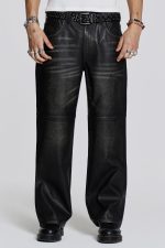 Ash Faux Leather Pants - Image 5