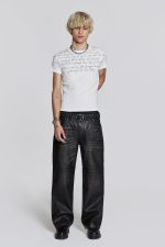 Ash Faux Leather Pants - Image 3