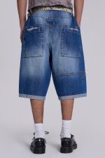 Mid Blue Mason Jorts - Image 6