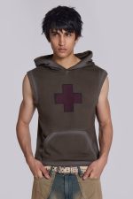 Anti Sleeveless Hoodie - Image 2