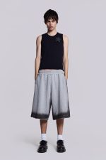 Grey Spray Monster Shorts - Image 7