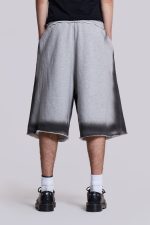 Grey Spray Monster Shorts - Image 10