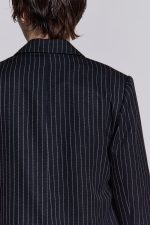 Slim Fit Pinstripe Blazer - Image 5