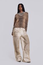 Leopard Chuck Cardigan - Image 6