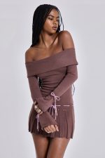 Serena Knitted Mini Dress - Image 5