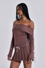 Serena Knitted Mini Dress - Image 6