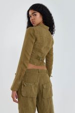Devon Linen Cargo Shirt - Image 3