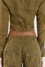 Devon Linen Cargo Shirt - Image 6