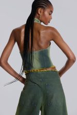 Toxic Denim Top - Image 3