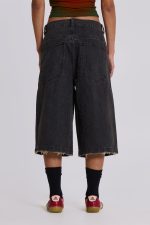Washed Black Colossus Jorts - Image 4