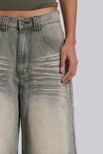 Khaki Colossus Jorts - Image 5
