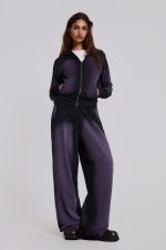 Deep Purple Fade Baggy Monster Joggers - Image 6