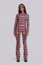 Isla Stripe Mini Shorts - Image 4