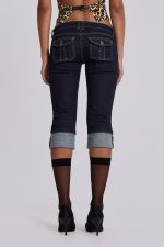 Zahra Denim Capri - Image 4