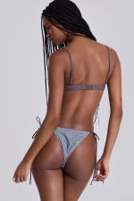 Fast Lane Ruched Cup Bikini Top - Image 3