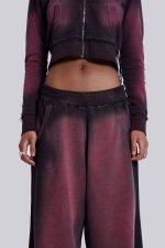 Deep Red Fade Mini Monster Hoodie - Image 7