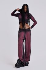 Deep Red Fade Mini Monster Hoodie - Image 6