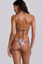 Carilo Foil Ruffle Bikini Bottoms - Image 2