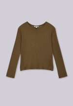 Khaki Mist Long Sleeve Top - Image 5