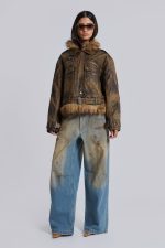 Vaca Faux Leather Jacket - Image 5