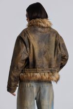 Vaca Faux Leather Jacket - Image 4