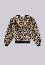Leopard Faux Fur Hooded Jacket - Image 5