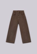 Washed Brown Colossus Jeans - Image 8