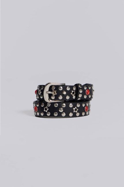 Black Starstud Belt