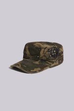 Camo Baker Boy Hat - Image 3