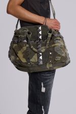 Trinity Camo Studded Bag