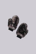 Biome Faux Fur Mittens - Image 5