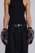 Biome Faux Fur Mittens - Image 6