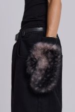 Biome Faux Fur Mittens - Image 4