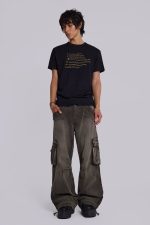Faded Khaki Trooper Cargo Pants - Image 2