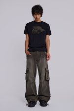 Faded Khaki Trooper Cargo Pants - Image 9