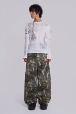 Woodland Camo Parachute Pants - Image 7