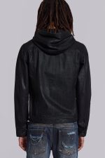 Bedrock Waxed Hooded Denim Jacket - Image 7