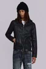 Bedrock Waxed Hooded Denim Jacket - Image 4