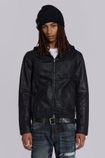 Bedrock Waxed Hooded Denim Jacket - Image 6