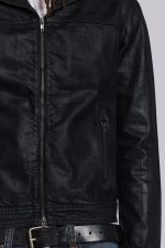 Bedrock Waxed Hooded Denim Jacket - Image 9