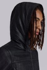 Bedrock Waxed Hooded Denim Jacket - Image 5