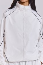White Vapor Tracksuit Top - Image 7
