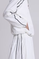White Vapor Tracksuit Top - Image 5
