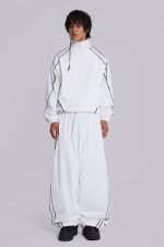 White Vapor Tracksuit Top - Image 3