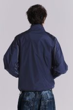 Navy Vapor Tracksuit Top - Image 8