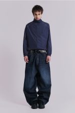 Navy Vapor Tracksuit Top - Image 3