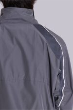 Grey Vapor Tracksuit Top - Image 9