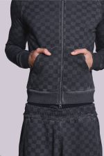 Checkerboard Baggy Monster Joggers - Image 5