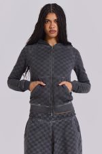 Checkerboard Mini Monster Hoodie - Image 5