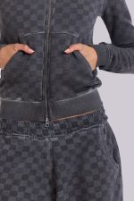 Checkerboard Mini Monster Hoodie - Image 6